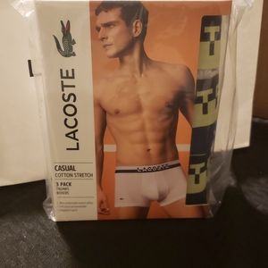 New Lacoste boxers!!!! One Box of 3